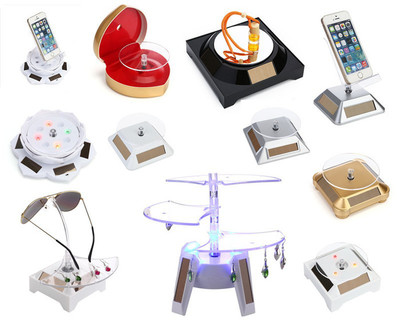 太陽(yáng)能旋轉(zhuǎn)展示臺(tái) 電子產(chǎn)品展示的創(chuàng)新解決方案